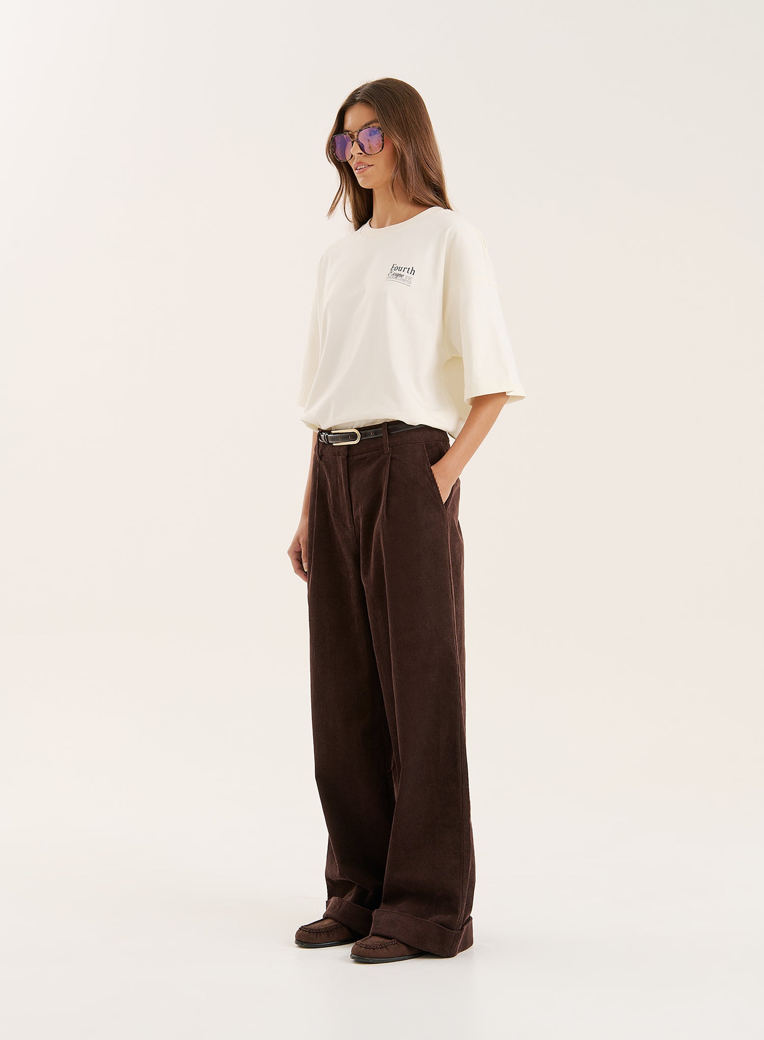 Cream Fourth Country Club Graphic T-Shirt